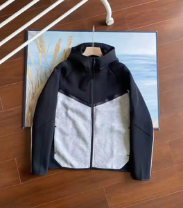 Giacca Sportiva da <span class=keywords><strong>Uomo</strong></span> N10G0K Autunno 2026 <span class=keywords><strong>con</strong></span> <span class=keywords><strong>Cappuccio</strong></span>, Strisce Riflettenti e Design Casual - Product Image 5