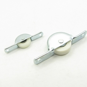 Poulie de porte coulissante de 18mm Roues à rouleaux de meubles pour porte moustiquaire Placards Armoires - Product Image 5