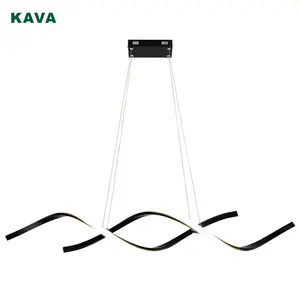 中山KAVA照明から最も要求されたダブルヘリックスLEDハンギングペンダントライト
