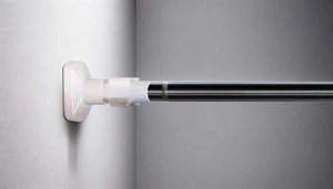 Tringle à <span class=keywords><strong>rideau</strong></span> <span class=keywords><strong>de</strong></span> douche télescopique <span class=keywords><strong>extensible</strong></span> moderne en acier inoxydable et <span class=keywords><strong>barre</strong></span> <span class=keywords><strong>de</strong></span> séchage des vêtements Design simple Utilisation dans la <span class=keywords><strong>salle</strong></span> <span class=keywords><strong>de</strong></span> <span class=keywords><strong>bain</strong></span> - Product Image 4