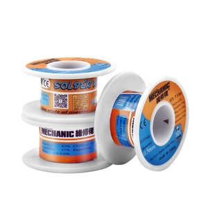 Alambre de Soldadura de Alta Pureza MECHANIC HX-T100 55g con Núcleo de Resina Suave, Punto de Fusión 183°C, 0.2mm-1.2mm, Cable de Soldadura en Rollo - Product Image 1