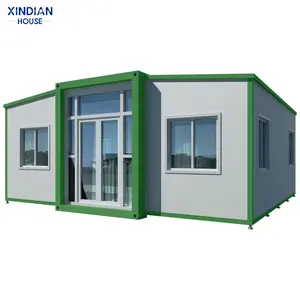 prefabricated houses containers 50 m2 detachable/expandable container houses expandable container house affordable price
