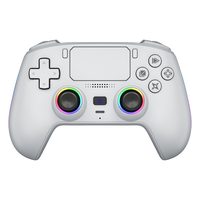 Manette de jeu sans fil EYP525 avec coque magnétique BT pour PS5, avec moteur de vibration, joystick, éclairage RVB et microphone