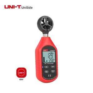 ยูนิ-ที UT363BT เครื่องวัดความเร็วลมแบบดิจิตอลความแม่นยำสูง 0.1ms เครื่องวัดความเร็วลม เครื่องวัดความเร็วลม - Product Image 3