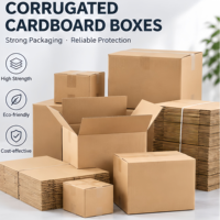 Boîtes d'emballage en gros d'usine, boîtes d'expédition personnalisées en carton recyclé, boîtes en carton ondulé pour déménagement