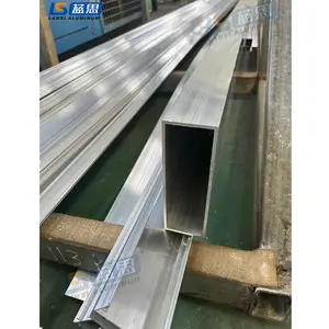 China Factory Mill Finished Decorative Aluminium Square Pipe Customized 1010 5083 6061 Hollow Aluminium Square Tube