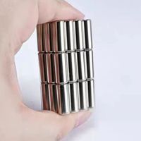 Aimant cylindrique magnétique œil de chat pour outils de manucure, aimants spéciaux à forte aspiration pour vernis gel œil de chat, aimant puissant pour ongles œil de chat N52