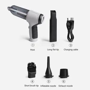 Aspirateur sans fil portable multifonction haute puissance pour voiture, aspiration et soufflage, mini, sans cordon - Product Image 2
