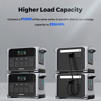 Sorein 1200w 1000wh centrale électrique batterie de secours générateur d'énergie solaire 110v 220v 1000w centrale électrique portable