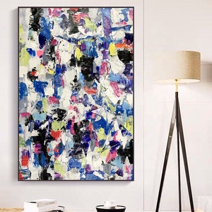 Handmade Modern Decoration <strong>Abstract</strong> Oil Painting Wall Art on <strong>Canvas</strong> - Product Image 2