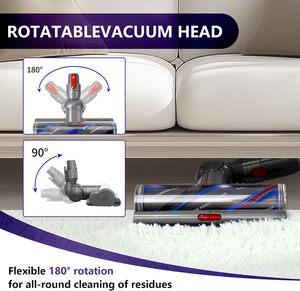 Tête de brosse de rechange électrique en plastique réutilisable pour <span class=keywords><strong>V8</strong></span> V10 V11 - Haute efficacité et respectueuse de l'environnement - Product Image 2
