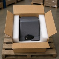 Motor Eléctrico Inalámbrico para Puerta Corredera con Protección UV, 24VDC, Protección IP55, Capacidad de 400 kg, Uso Interior y Exterior