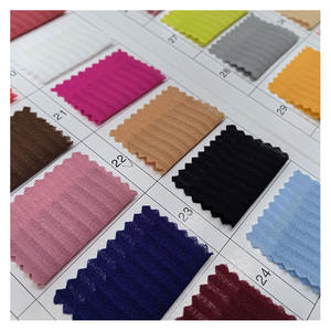 Primavera estate colori del tessuto disponibili 100% poliestere morbido sexy striscia di tessuto <span class=keywords><strong>chiffon</strong></span> per le donne panno - Product Image 1