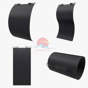 HPBC CELL mince léger IP68 ETFE bateau toit de voiture 12V <span class=keywords><strong>200W</strong></span> <span class=keywords><strong>Camping</strong></span> panneaux solaires flexibles 4x4 <span class=keywords><strong>Camping</strong></span> - Product Image 1