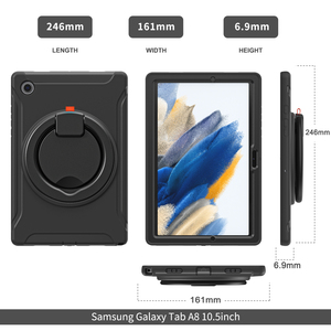 Custodia Protettiva Integrale Resistente per <span class=keywords><strong>Samsung</strong></span> Galaxy <span class=keywords><strong>Tab</strong></span> A8 10.5 (2022) con Protezione Schermo Integrata - Product Image 2