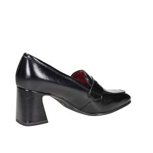 Mocassino con Tacco da Donna Tamaris 1-24466-45 in Pelle Nera con Tacco a Blocco - Product Image 5