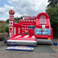 Vente Flash : Château Gonflable Hpfburg, Château Rebondissant, Camion de Pompiers Gonflable pour Location de Fêtes