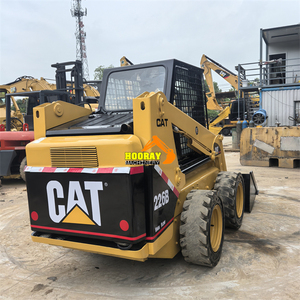 Used CAT226B Skid Steer Loader 1 Ton Rated Load Origin Japan 246C 226B3 Gearbox Pump Bearing Good Condition <b>Cheap</b> Price - Product Image 6