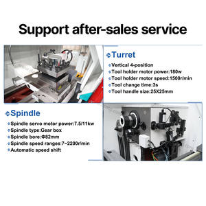 Fanuc CNC-Drehmaschine CK6150 DMTG 2-Achsen CNC-Drehmaschine Fanuc Torno CNC CK6140 - Product Image 3