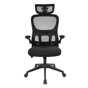 <span class=keywords><strong>Silla</strong></span> <span class=keywords><strong>de</strong></span> Oficina Ergonómica y Ortopédica Moderna con Reposabrazos Abatibles, Giratoria, <span class=keywords><strong>de</strong></span> Malla, para Personal Ejecutivo - Product Image 4