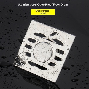 Custom 304 Stainless Steel 6 Floor Drain Deodorant Insect-Proof Sewer Bathroom Toilet Large Capacity Modern Simple Design - Product Image 4