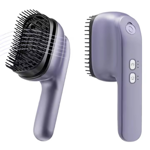 Venta caliente cepillo de cuero cabelludo aceite esencial masaje peine aromaterapia cuero cabelludo masajeador eléctrico masajeador de cabello - Product Image 1