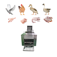 Machine d'abattage de volailles de petite capacité / Machine automatique tout-en-un pour échaudage et plumeage de poulets