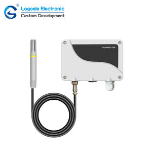 Transmisor de Temperatura ModBus RS485 4-20mA de Montaje en Pared de Fábrica, <span class=keywords><strong>Sensor</strong></span> de Temperatura y Humedad - Product Image 2
