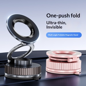 Foldable Desktop Phone <b>Stand</b> 360° Rotatable Strong Magnetic Suction Bracket Durable Universal <b>Car</b> Phone Holder - Product Image 3