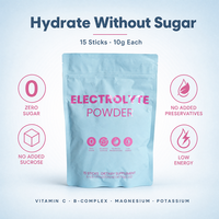Poudre d'électrolytes au goût naturel de citron vert pour l'hydratation, la récupération musculaire, l'endurance, l'énergie, le soutien immunitaire et le bien-être