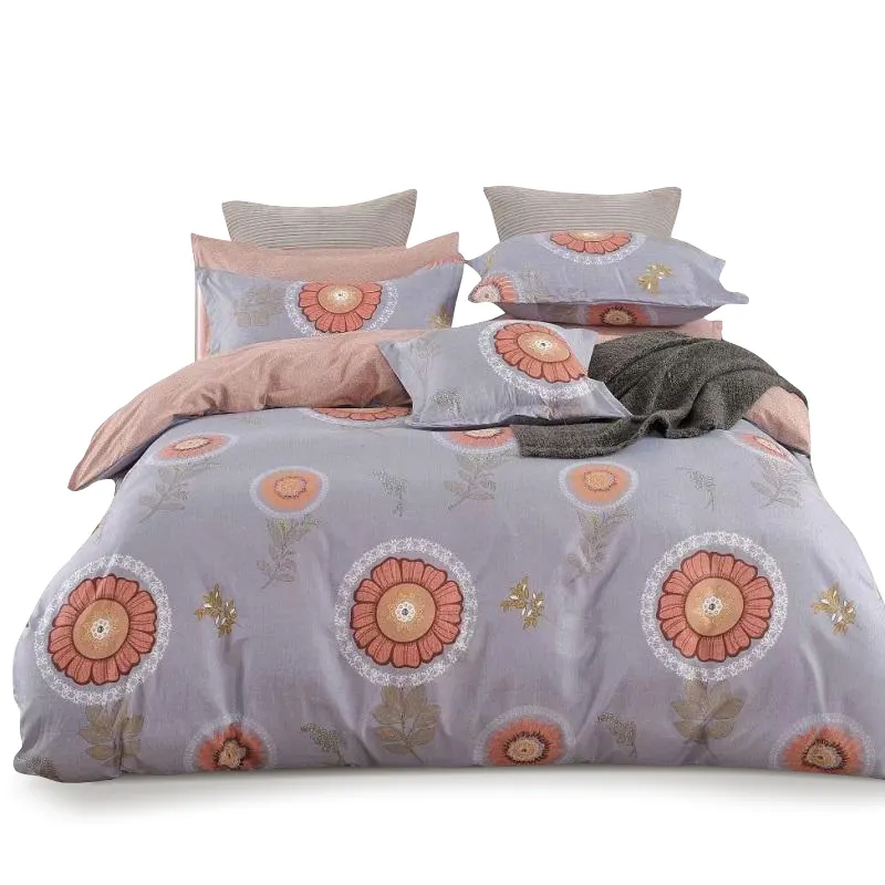 KOSMOS new design home linen bedding 100% microfiber bed sheets handicrafts casaluna bedding
