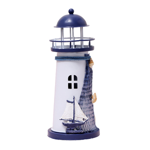 Hot Sale Tischplatte Metall Leuchtturm Nautische Themen Ornamente Rustikale dekorative Wohnkultur Ocean Sea Beach Leuchtturm Statue - Product Image 6