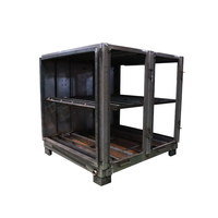 Caja de herramientas de acero impermeable portátil al por mayor para fines de soldadura de fabricación de chapa