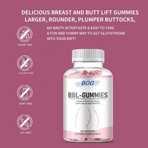 Complément alimentaire pour femmes : Gommes BBL pour l'amélioration des fessiers, saveur fruitée, soutien immunitaire, gestion de l'énergie, stimulation des fessiers, silhouette galbée - Product Image 3