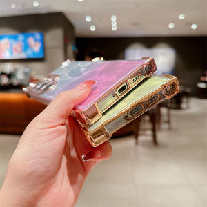 <span class=keywords><strong>Cover</strong></span> in TPU placcato con piume Laser per <span class=keywords><strong>Samsung</strong></span> <span class=keywords><strong>A54</strong></span> A15 S22 S23 Plus S24 Ultra custodia per telefono - Product Image 4