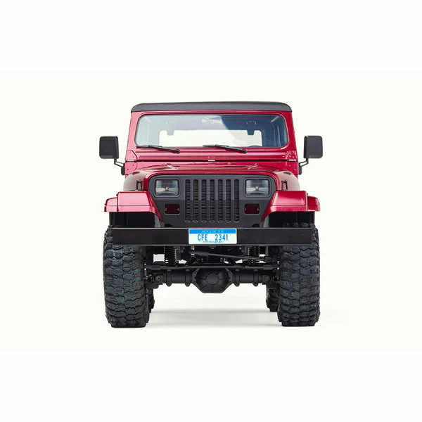 ROChobby FMS1: 10スケールマシガンRCロッククローラーRTRRSレッド4WD 