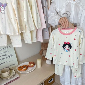 <span class=keywords><strong>Pyjama</strong></span> d'hiver doux et <span class=keywords><strong>chaud</strong></span> à fleurs pour enfants - Product Image 4