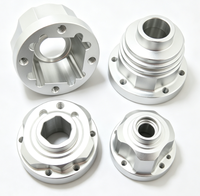 Boîtier de différentiel en aluminium massif usiné sur mesure par CNC, composant d'assemblage de boîtier de différentiel