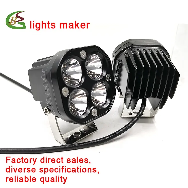 3 Inch 40W Led Licht 2020 Nieuwe Heftruck Lichten Led Werken Lamp Vierkante Spot Light