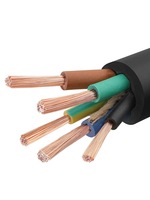 Harga pabrik 2 3 4 5 6 Core Rvv kabel daya fleksibel tembaga murni kabel listrik Xlpe isolasi untuk penggunaan industri