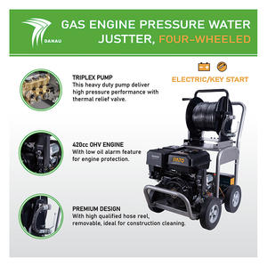 DANAU DCC-22/25ST Hidrolimpiadora essence haute pression <span class=keywords><strong>tuyau</strong></span> de vidange égout nettoyant voiture <span class=keywords><strong>Machine</strong></span> <span class=keywords><strong>à</strong></span> <span class=keywords><strong>laver</strong></span> Jetter d'eau - Product Image 5