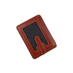 2023มาใหม่กระเป๋าสตางค์บัตรหนังแท้พร้อมคลิปเข็มขัด - Product Image 2