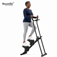 Accesorio para Equipos de Fitness, Máquina de Ejercicios de Escaleras para Entrenamiento de Piernas, Dispositivo de Fitness Plegable y Resistente para Quemar Grasa