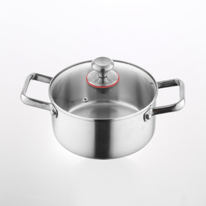 Nhà Máy Giá Titan <span class=keywords><strong>Cookware</strong></span> Set 3ply thép không gỉ chậu và PAN cho nhà bếp nấu ăn tại nhà - Product Image 2