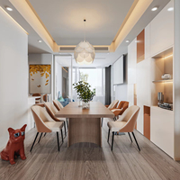Visualisation architecturale : Plan d'étage vers rendu 3D, Rendu 3D pour bureaux, Service de rendu 3D