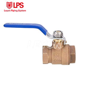LEYON FM UL Fire Protection Fire Fighting Fire Sprinkler System Galvanized Brass Manual Ball Valve - Product Image 3