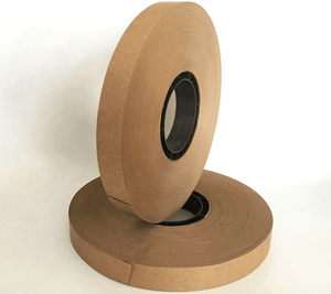 Money Banding <strong>Tape</strong> 20mm White <strong>Brown</strong> Paper Roll for Currency Strapping Machine Cash Strap Paper Packaging Strapping Kraft Paper - Product Image 4