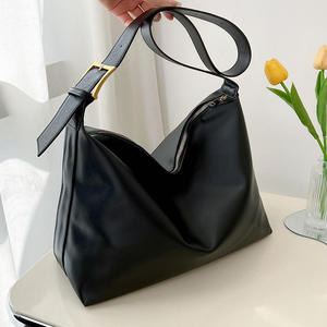 Nuevo Bolso de Hombro Retro de PU para Mujer, Gran Capacidad, con Cierre, Estilo Urbano, Casual, con Forro de Poliéster - Product Image 2