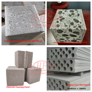 Ligne de production de panneaux sandwich, recyclage de boîtes d'emballage en EPS, broyage et fabrication de panneaux muraux, machine à panneaux muraux en EPS - Product Image 3