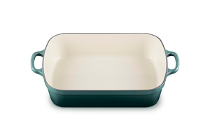 Plat à four rectangulaire en émail durable de haute qualité, plats à four en <span class=keywords><strong>fonte</strong></span> avec double poignée - Product Image 3